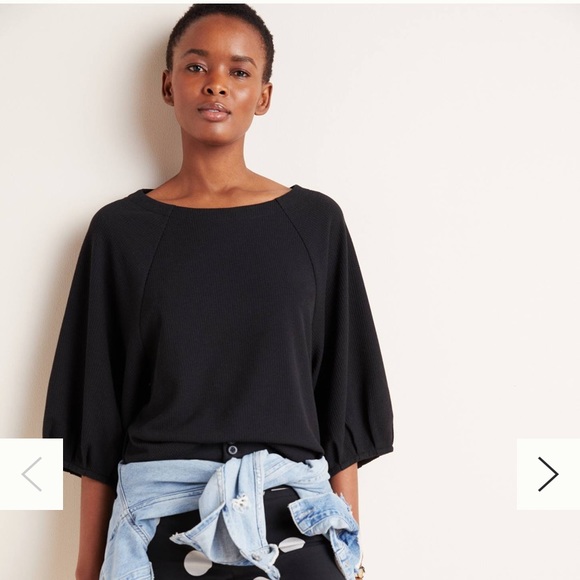 New Anthropologie Macie Knit Dolman Top - Picture 2 of 6